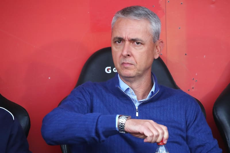 , entrenador de la Universidad Católica. Foto: Agencia Aton.