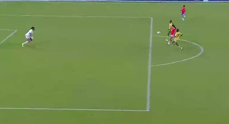 El golazo que convirtió Yastin Jiménez.