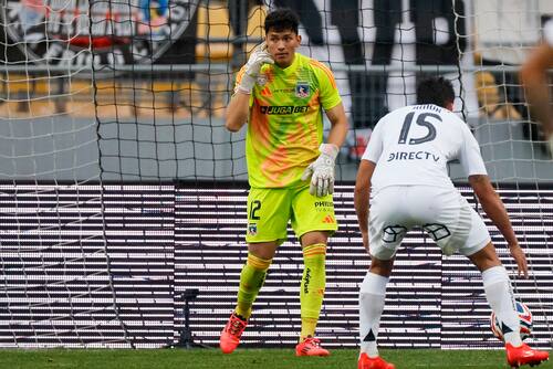 , arquero de Colo Colo. Foto: Aton.