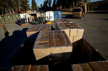 Gobierno entregó más de 7 mil cajas de alimentos durante este domingo