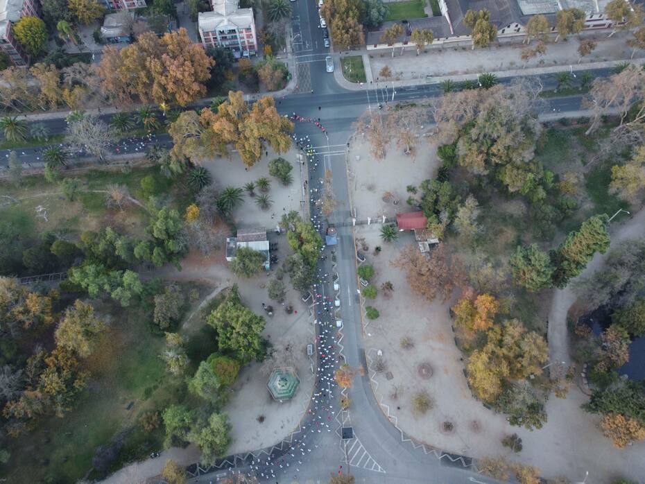 Más de 30 mil personas participaron en la Maratón de Santiago