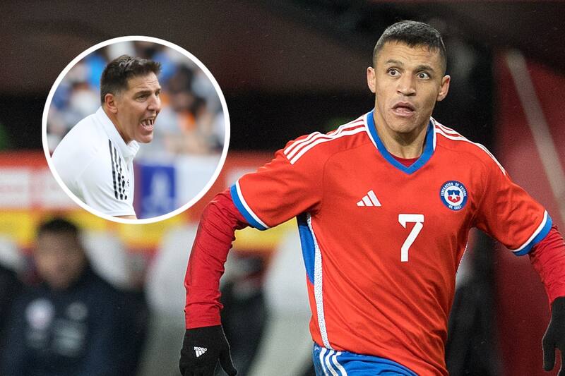 tiene contemplado a Alexis Sánchez como centrodelantero de la Selección Chilena (Foto: Aton)