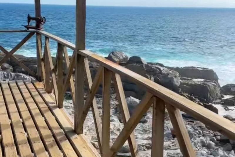 Estas cabañas están ubicadas a dos horas de Santiago.
Créditos: IG @david_ian_nunez.