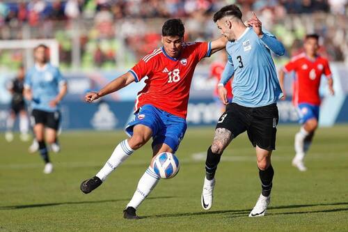 Chile enfrentó a Uruguay en los Panamericanos Santiago 2023. Otros protagonistas, otros objetivos, y esta vez volverán a verse las caras en el Preolímpico.