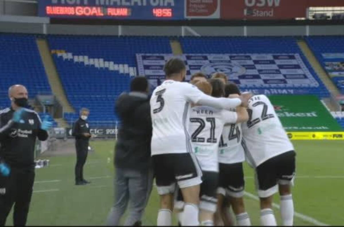 El golazo del Fulham al Cardiff por la semifinal ida del ascenso en Inglaterra