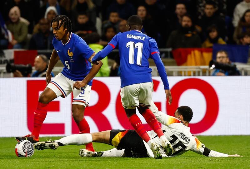 Francia viene de caer frente a Alemania este sábado como local.