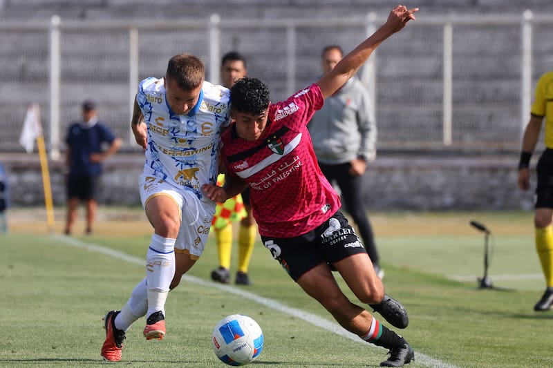 Palestino recibe a Everton en el cierre de la Fecha 1 del torneo. Foto: Agencia Aton.
