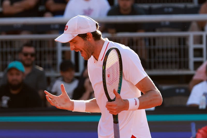 se desahogó en redes sociales por las críticas a su mal momento tenístico. (Foto: Aton)