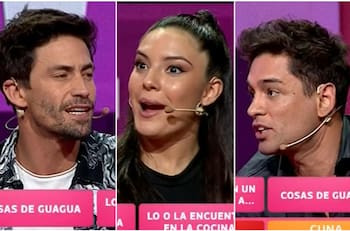 “Están inventando”: La discusión de Tiago Correa con Chantal Gayoso y Thiago Cunha en “Pasapalabra”