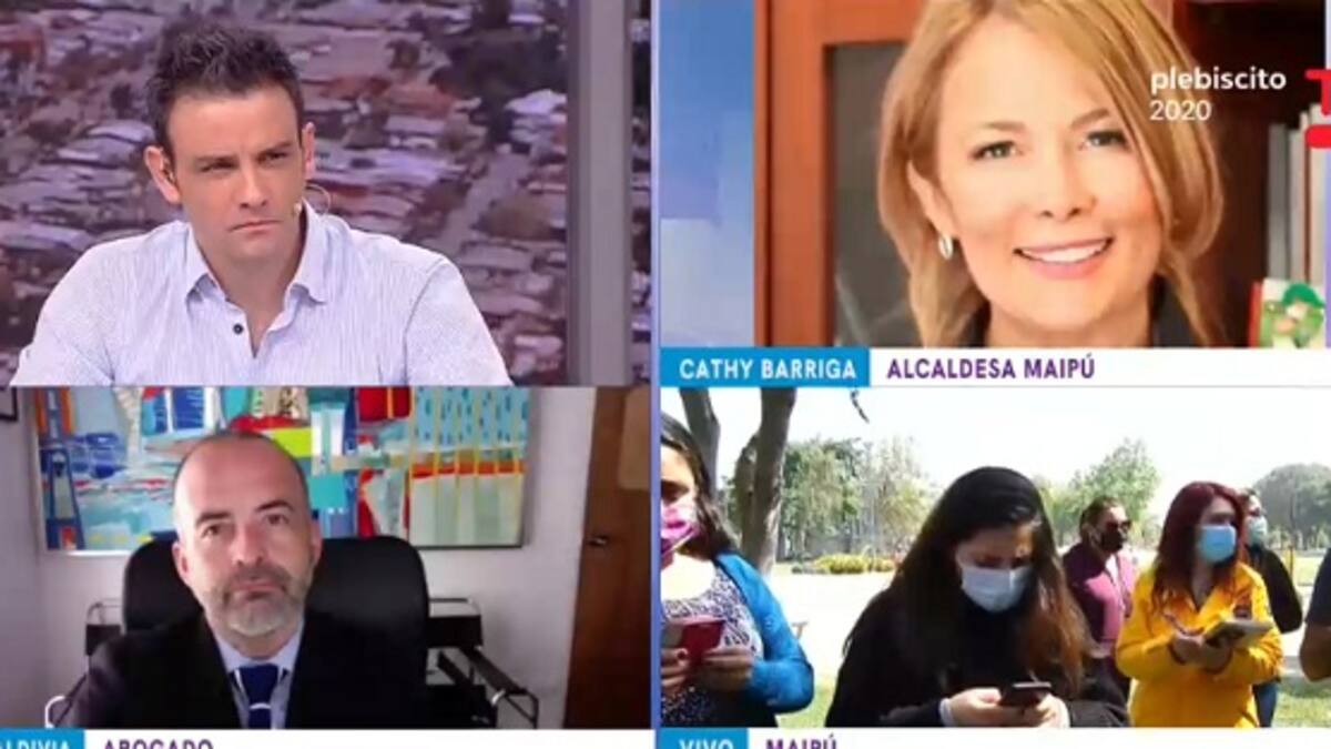 Se enojó la alcaldesa: Gonzalo Ramírez y Cathy Barriga tuvieron un polémico encontrón en el matinal de TVN