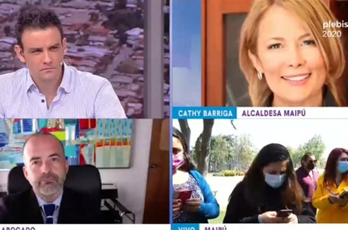 Se enojó la alcaldesa: Gonzalo Ramírez y Cathy Barriga tuvieron un polémico encontrón en el matinal de TVN