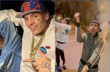 "Reconozco mis errores": Marcianeke pide disculpas tras lanzar fuegos artificiales con Standly