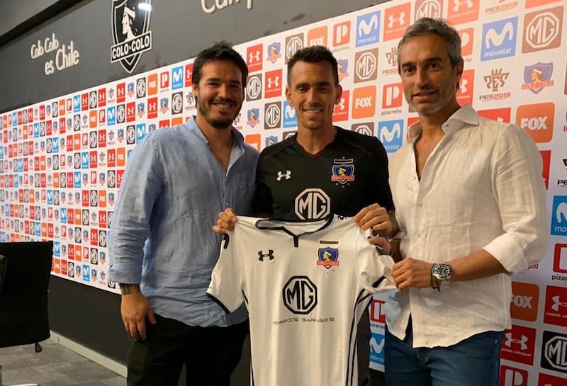 El ex U fue el encargado de traer a Pablo Mouche a Colo Colo.