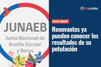 Becas Junaeb: Renovantes ya pueden conocer el resultado de sus postulaciones