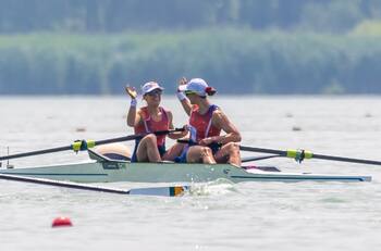 Notable: las hermanas Abraham entre las cinco mejores de la Copa del Mundo de Remo