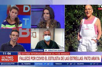 "Buenos días a todos" le brinda una sentida despedida a Patricio Araya, quien falleció tras contagiarse de Covid-19