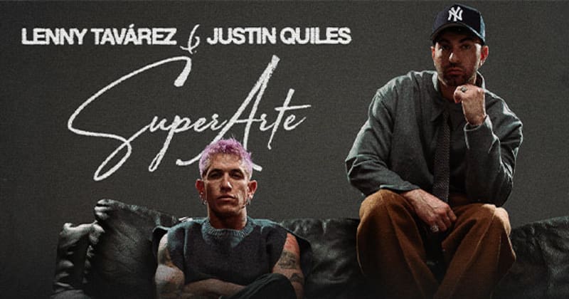 Justin Quiles y Lenny Tavárez regresan a Chile: se presentarán en el Movistar Arena.