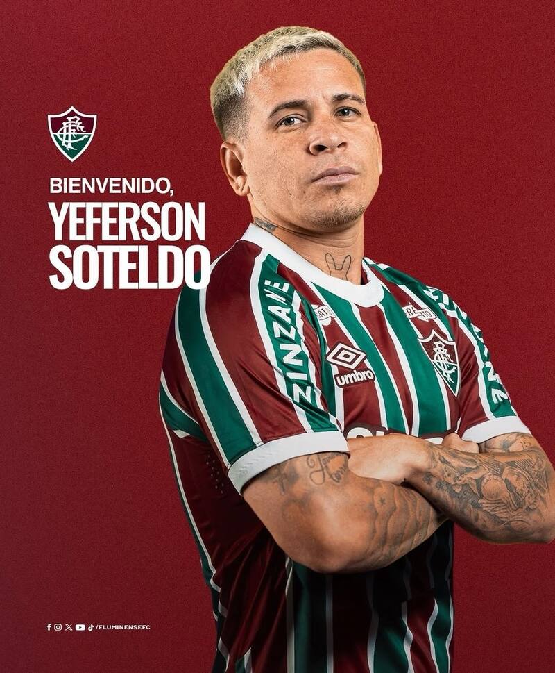 Nuevo fichaje del Fluminense.