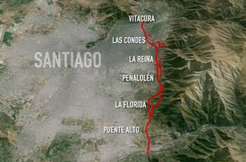 Falla de San Ramón amenaza a 1,7 millones de santiaguinos según estudio