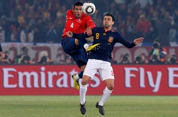 Xavi recordó al Chile de Sudáfrica 2010: "Era un equipo muy pesado tácticamente"