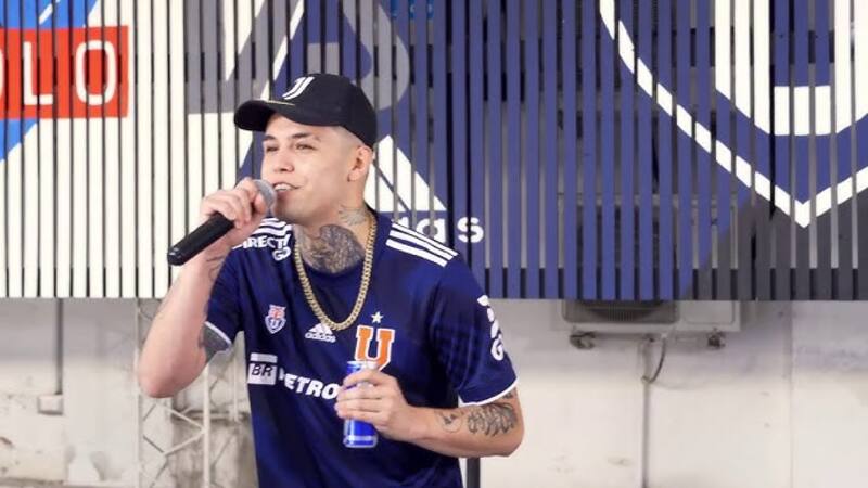 El freetyler chileno es reconocido hincha de la U.