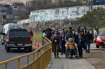 El estadio del fútbol chileno que sirvió como refugio en medio de la alerta de tsunami