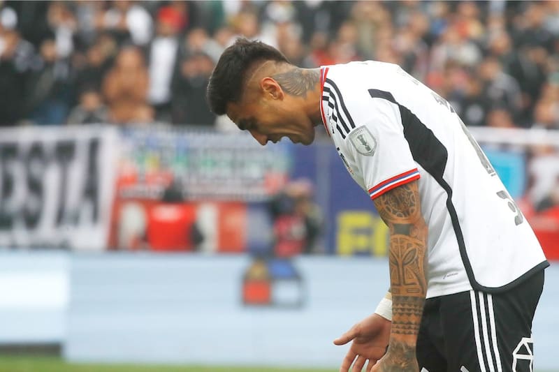 en su paso por Colo Colo. Foto: Agencia Aton.