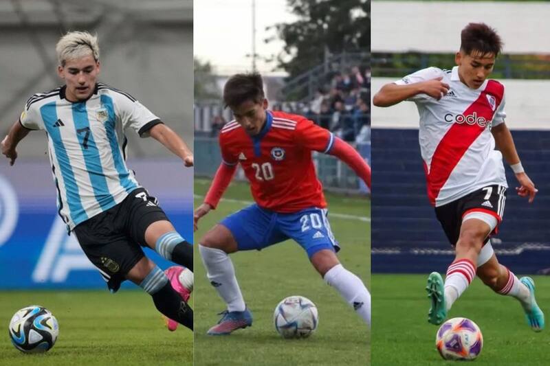 jugando por Argentina, La Roja y River Plate.