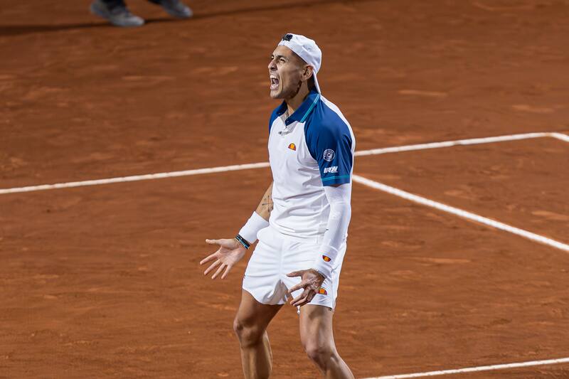 Será el único chileno en Indian Wells. Foto: Felipe Escobedo / En Cancha