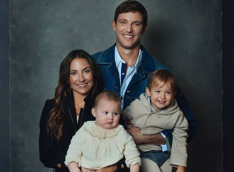 y su familia en la Revista Velvet. Fotos: Revista Velvet