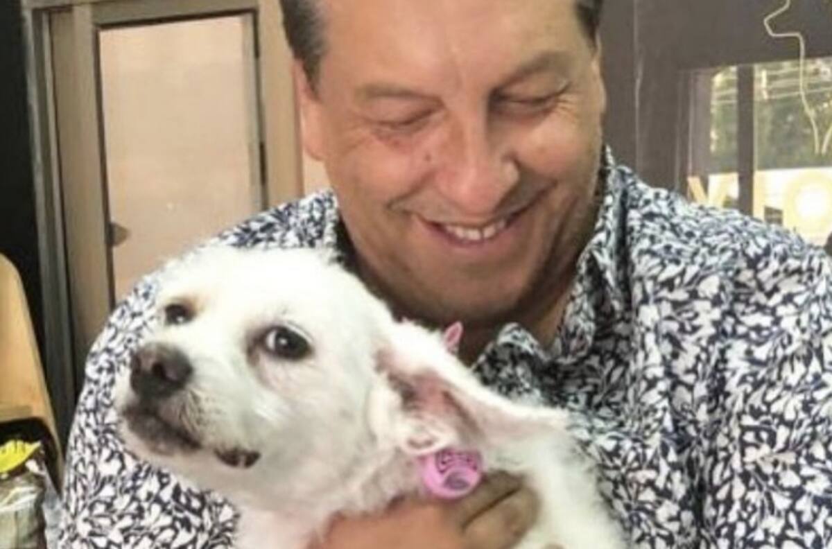 Julio César Rodríguez publicó tierno video de su perrita "Blanquita", estallando en felicidad