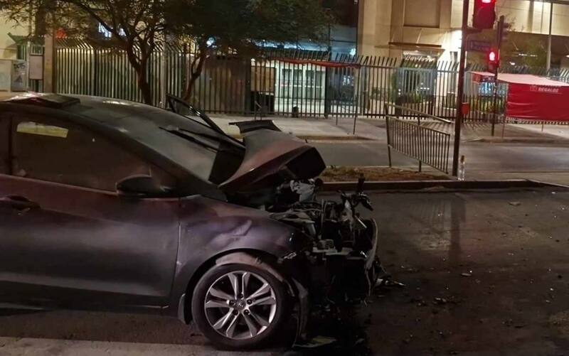 y otro accidente que remece a su interna. Foto: @CalamaInjusta.