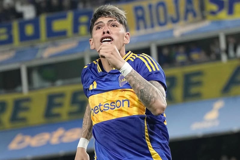 en Boca Juniors. Foto @bocajrs