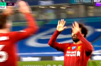 ¡Doblete! Liverpool sentencia el partido ante Brighton con dos goles de Salah