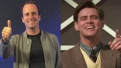 Fiel a su estilo: Stefan Kramer imitó a Jim Carrey para saludarlo por su cumpleaños