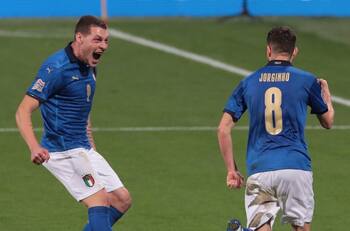 Liga de las Naciones: Italia se ilusiona e Inglaterra ya está sin opciones