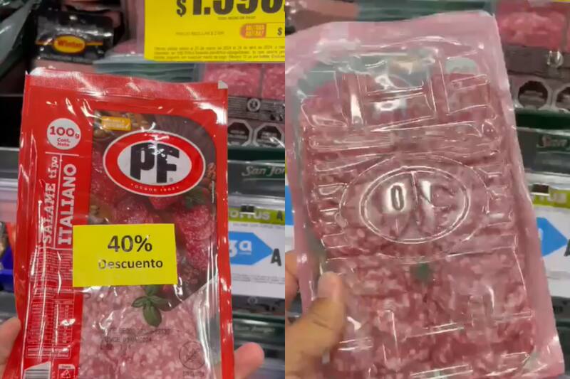 El producto estaba con 40% de descuento.