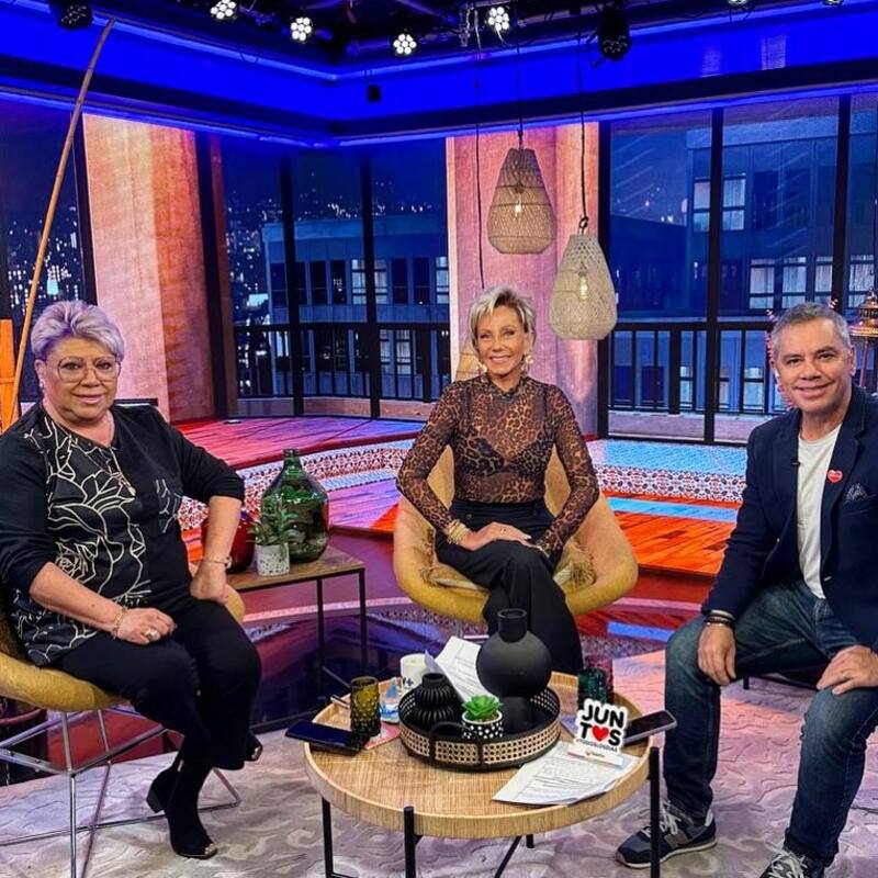 Raquel Argandoña, Paty Maldonado y josé Miguel Viñuela