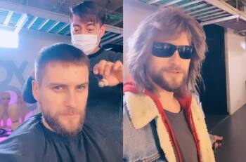 Jean Philippe se corta el pelo y bromea con su "nuevo look": "Me encantó, es como el yo de antes"