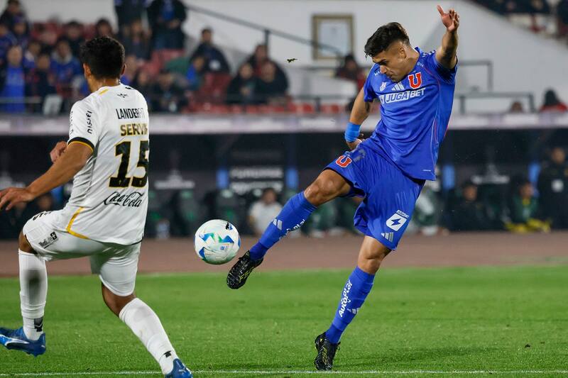 Universidad de Chile frente a Guaraní. Agencia Aton