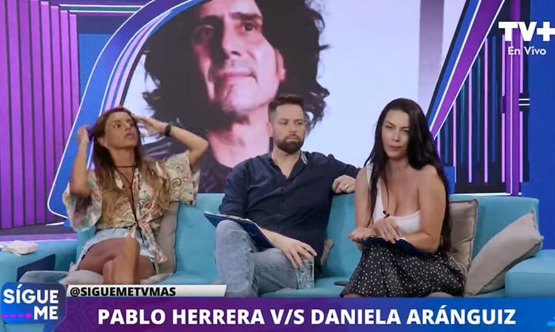 La panelista ninguneó a Pablo Herrera por el supuesto devenir de su carrera. Créditos: Pantallazo TV+