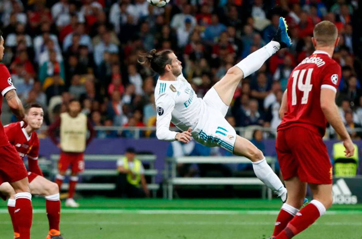 Real Madrid recordó el golazo de Gareth Bale en la final de la Champions 2018