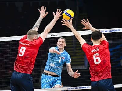 Se veía venir: Chile perdió de forma clara ante Eslovenia en su debut en el Mundial de Vóleibol