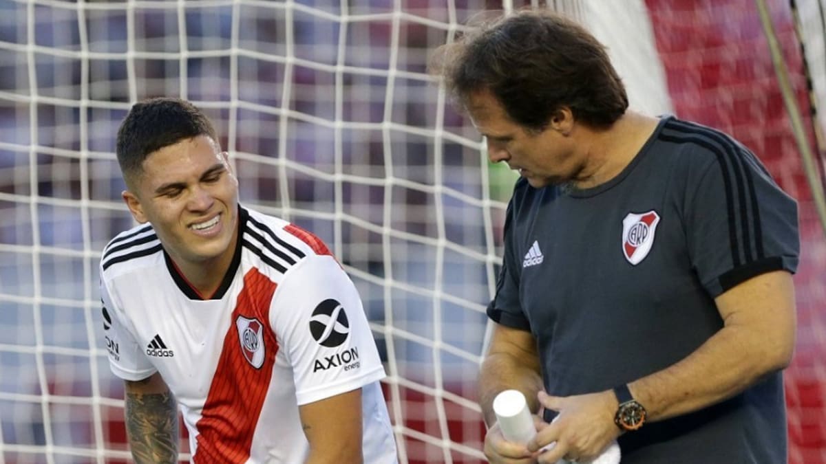 River Plate confirma lesión de Juan Fernando Quintero y será baja en Colombia para Copa América