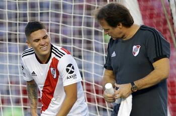 River Plate confirma lesión de Juan Fernando Quintero y será baja en Colombia para Copa América