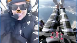 “Me acaba de apagar el motor”: Coté López transmitió en vivo adrenalínico y temeroso paseo en parapente junto a su padre