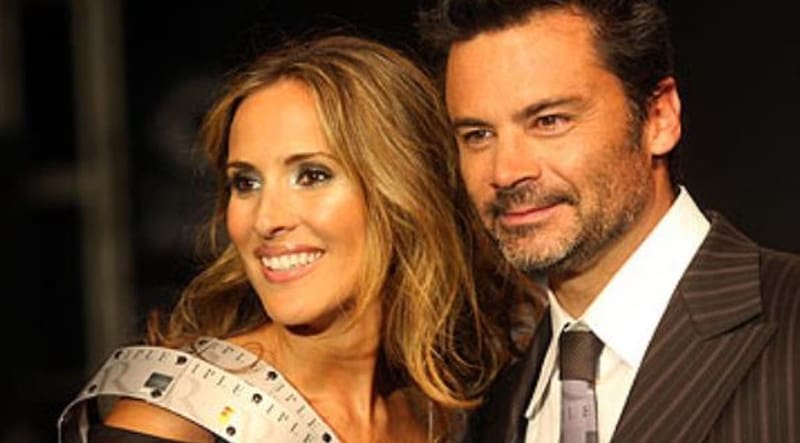 Angélica Castro y Felipe Camiroaga tuvieron un acercamiento.