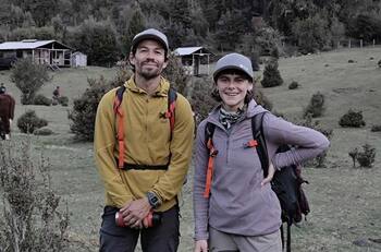 “Vamos por más compañera”: Francisco Puelles dedicó romántico mensaje a Montserrat Ballarín en medio de su viaje por la Patagonia