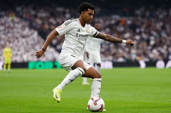 Más problemas para Real Madrid: Rodrygo entrena aparte y es duda para el partido contra Valencia