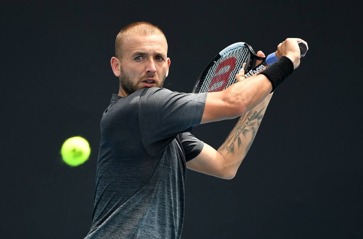 Daniel Evans deslumbró con este punto en el ATP de Róterdam